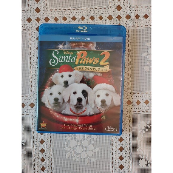 Disney Blue Ray DVDs Peter Pan BH Chihuahua Santa Paws 2 Super Buddie Xmas Carol - Picture 4 of 6